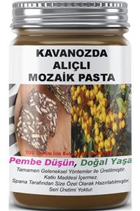 SPANA Kavanozda Alıçlı Mozaik Pasta Ev Yapımı Katkısız 330gr