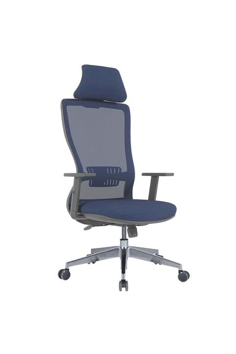 Uzay Ofis Dominik Fileli Müdür Koltuğu - Lacivert