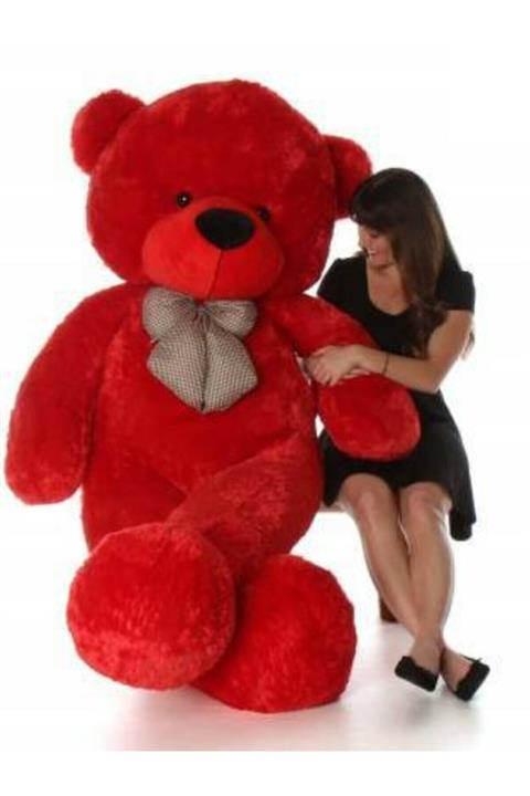 defne oyuncak 130 cm Papyonlu Peluş Büyük Ayı