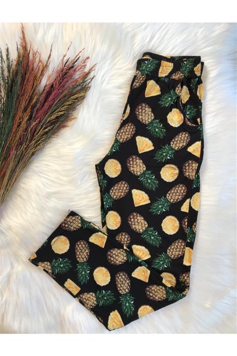 RİNDA Pamuklu Cepli Kadın Tek Alt Pijama