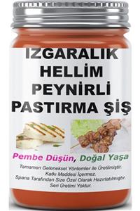 SPANA Izgaralık Hellim Peynirli Pastırma Şiş Ev Yapımı Katkısız 500gr