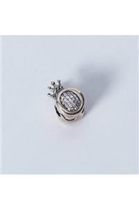 Nur Silver Kilit Charm