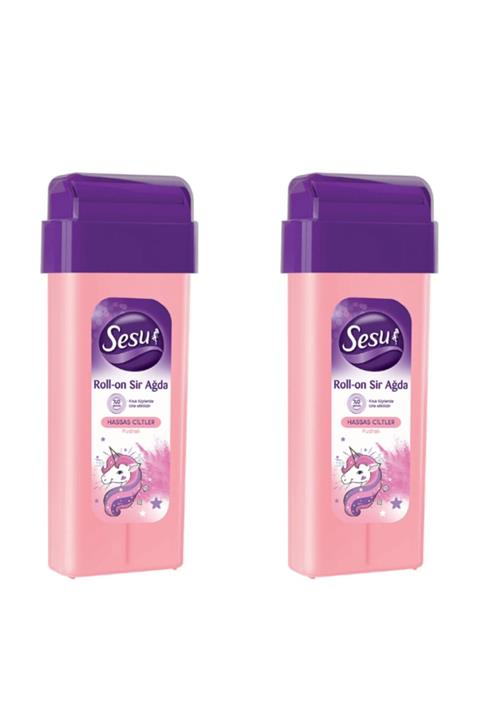 Sesu Rol-on Sir Ağda Hassas Ciltler Pudralı 100ml 2'li