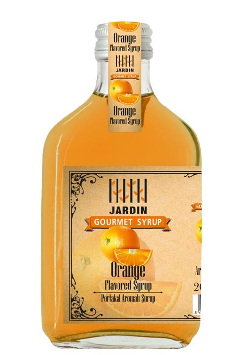 Jardin Portakal Aromalı Şurup 200 Ml