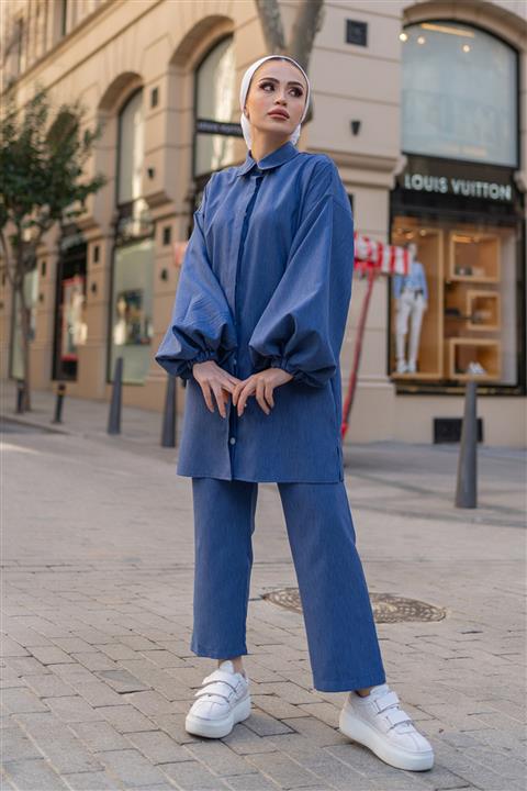 benguen Kadın Balon Kol İkili Takim  8505