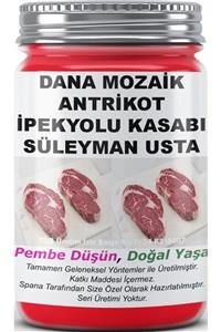 SPANA Dana Mozaik Antrikot Ipekyolu Kasabı Süleyman Usta Vakumlanmış 820gr