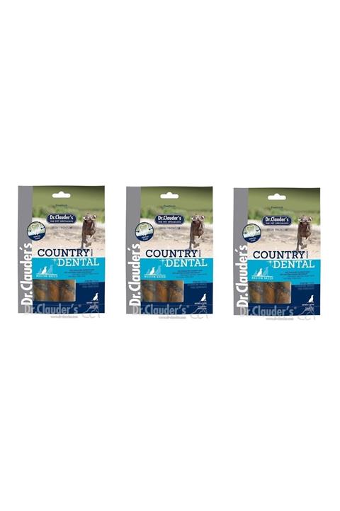 Dr. Clauder Dr Clauder Köpek Ödül Country Dental Balıklı 100 Gr. X 3 Adet