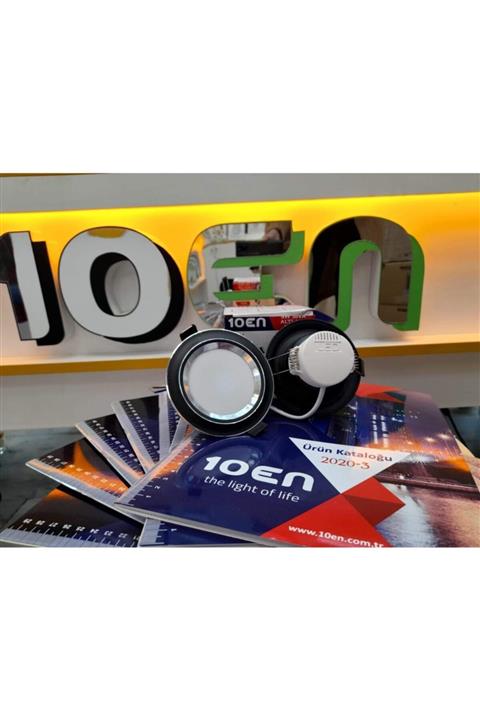 10EN 7 W 3 Renk Yanan Sıvaaltı Cob Led Spot (10 Adet )