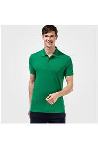 Nautica Unisex Slim Fit YeşilPolo Yaka T-Shirt KC0100T