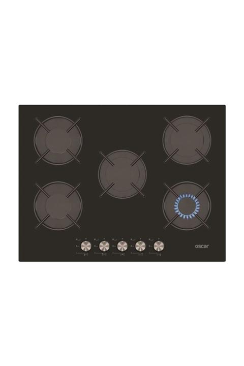 Oscar 3806 Wok Gözlü 70 Cm Siyah Ankastre Ocak