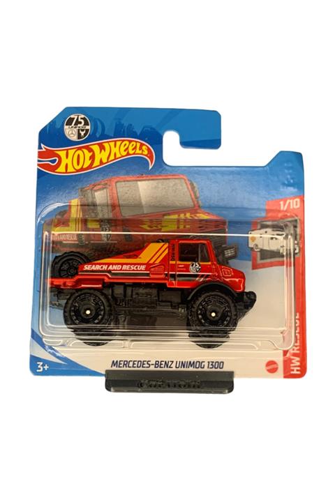 HOT WHEELS Hotwheels - Mercedes Benz Unimog 1300 - 1:64 Ölçek - Hw Rescue