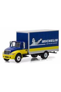 Greenlight 1/64 International Durastar Michelin Tires Box Van Diecast Model Araba Hayat Oyuncak