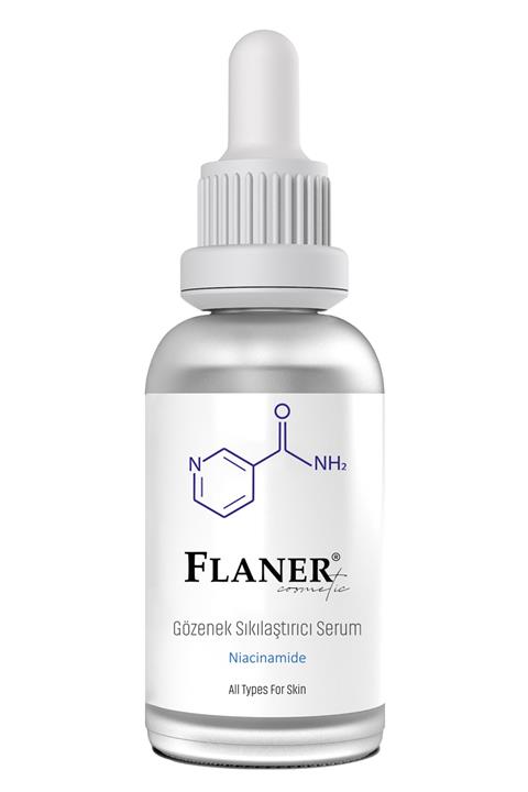 flaner Gözenek, Siyah Nokta Ve Akne Giderici Bakım Serumu (niacinamide 7% Zınc Pca 1% Caffeine 1% )
