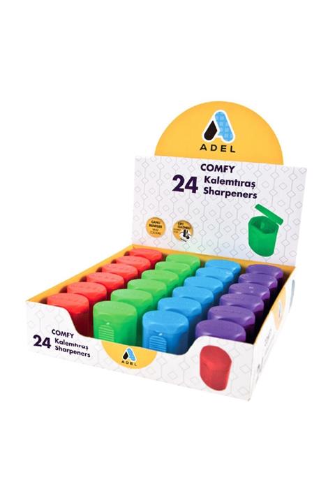Adel Kalemtraş Comfy Canlı Renkler 226 0000 006 (24 Lü Kutu)
