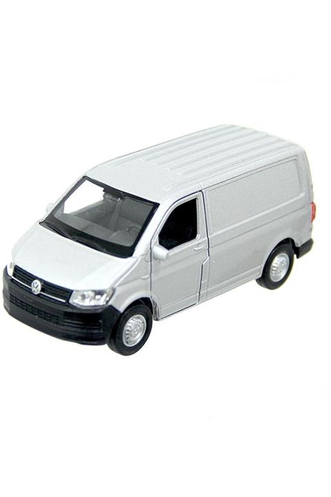 WELLY 1:38 Volkswagen Transporter T6 Van Çek Bırak Minibüs