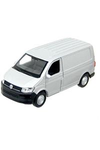 WELLY 1:38 Volkswagen Transporter T6 Van Çek Bırak Minibüs