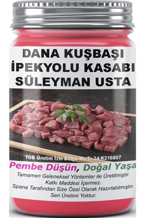 SPANA Dana Kuşbaşı Ipekyolu Kasabı Süleyman Usta Vakumlanmış 820gr