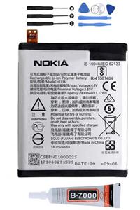 TURANTECH Tam Orjinal Nokia 5 Ta-1024 He321 Pil Batarya 2900 Mah Yeni Tarihli Garantili Ürün