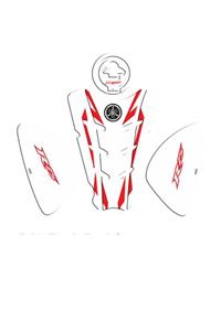 Yamaha Yzf - R25 2014-2018 Tank Pad Set 011 (r25set011)