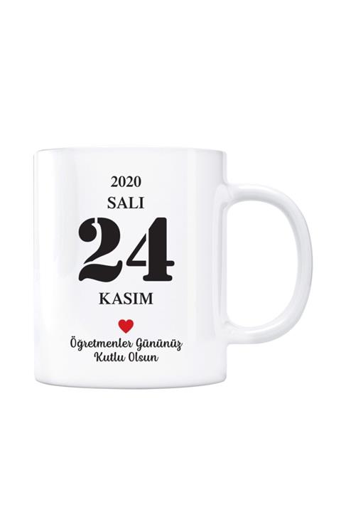 bi'aldım 24 Kasım Öğretmenler Günü Maarif Takvimli Kupa Bardak