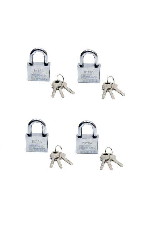 myglobal Akıllı Anahtarlı Asma Kilit 4lü Set