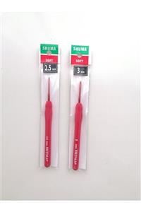 shuma Red Serisi Silikon Saplı Tığ 2.5 Mm + 3 Mm