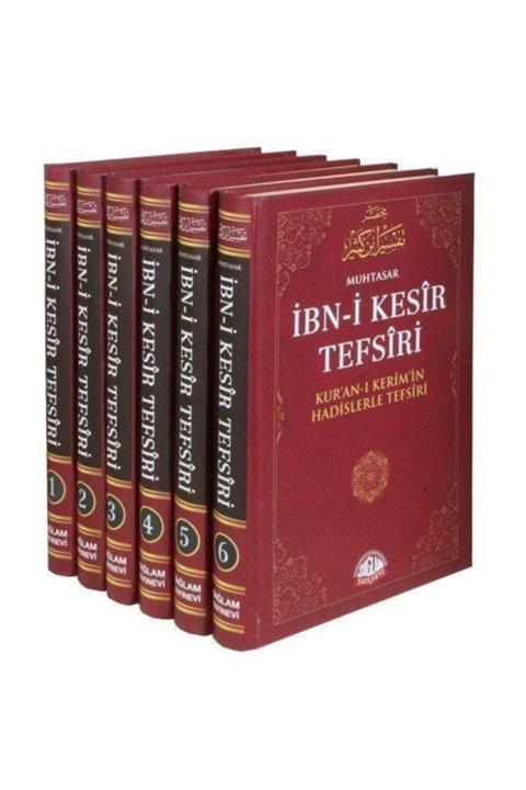 Sağlam Yayınevi Muhtasar Ibn-i Kesir Tefsiri (6 Cilt+şamua) / Kur'anı Kerim'in Hadislerle Tefsiri