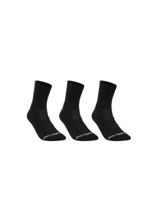 HUHULOGY Unisex Spor Çorabı3 Çift Siyah Rs500 Artengo
