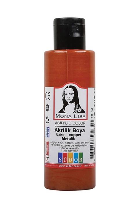 Südor Akrilik Boya Metalik 70 ml Bakır Sd160-03