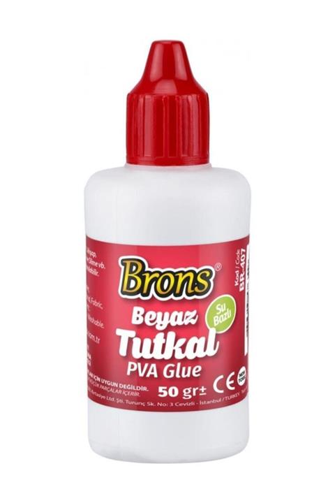 Brons Plastik Beyaz Tutkal 50 gr.