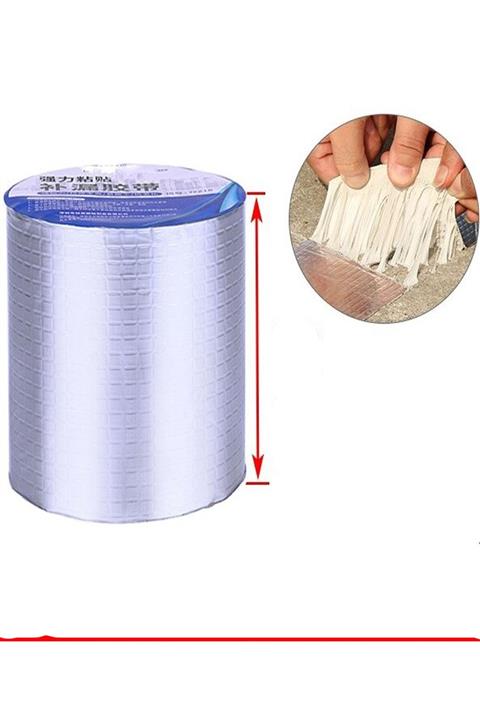 Markafox Alüminyum Izolasyon Tamir Çatlak Bandı 15 Santim 5 Metre Çamur Bant ( 20cm * 5m )