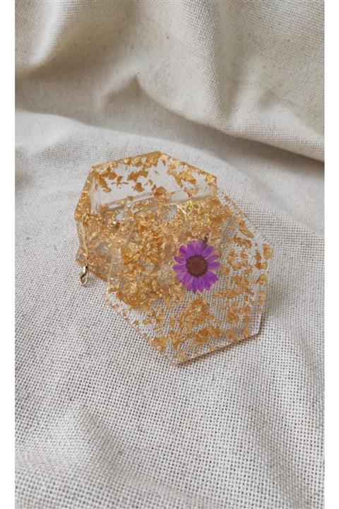 Efizm Store Mor Papatya Takı Kutusu