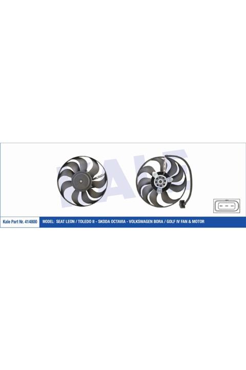 KALE Fan-Motor (Seat: Leon Toledo Ii - Skoda Octavia - Volkswagen Bora Golf Iv) - Klr-414800