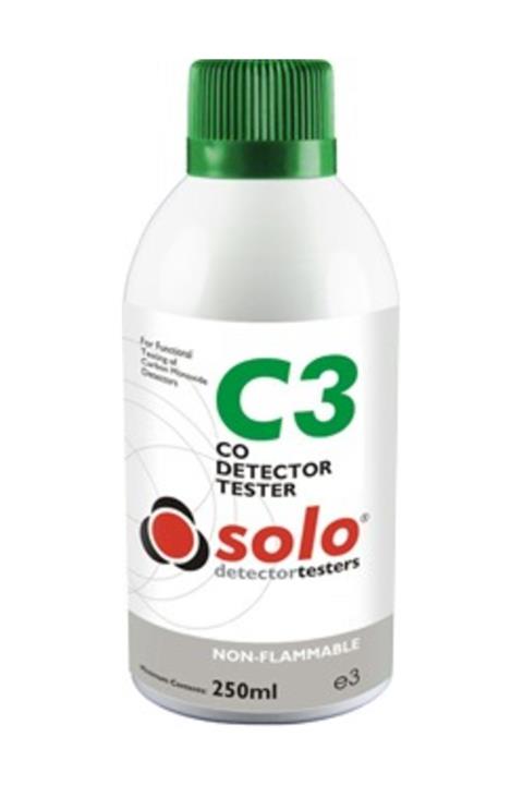 Solo C3 Co (karbonmonoksit) Dedektörü Test Spreyi Tüpü