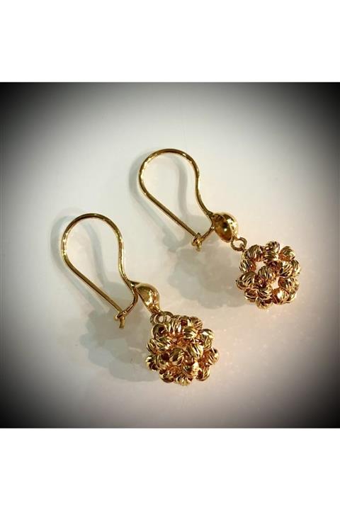 Hanoğlu 22 Ayar Altın Dori Küpe 4.93gr