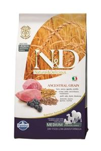 N&D Düşük Tahıllı Medium&large Orta Irk Yetişkin Kuzulu 2,5 Kg Köpek Maması (Original)