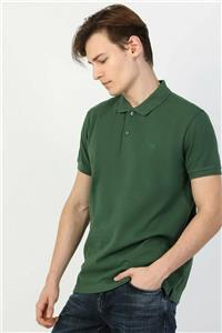 Colin's ERKEK Regular Fit Polo Yaka Erkek Koyu Yeşil Polo Kısa Kol CLTKTTSHM0766200