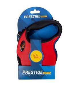 Polo Prestige Flexi Kırmızı Otomatik Köpek Tasma Xs 3m/8kg