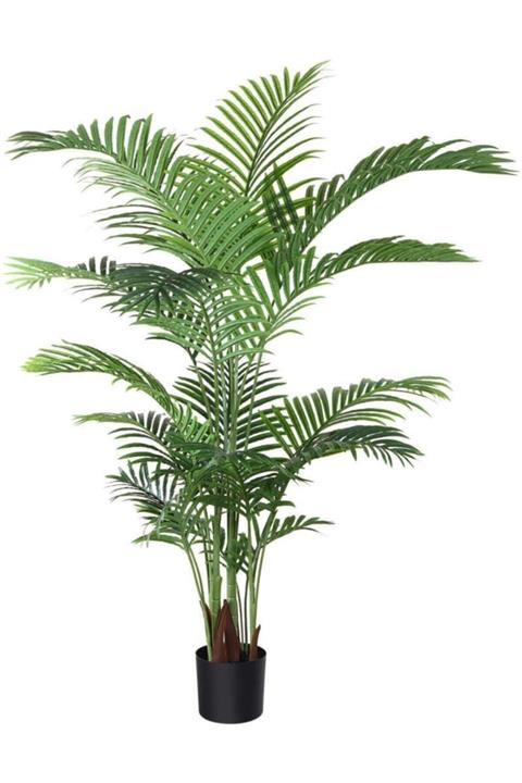 Nettenevime Yapay Ağaç Areka Ağacı Palmiye Ağacı Salon Bitkisi 195cm 21yaprak