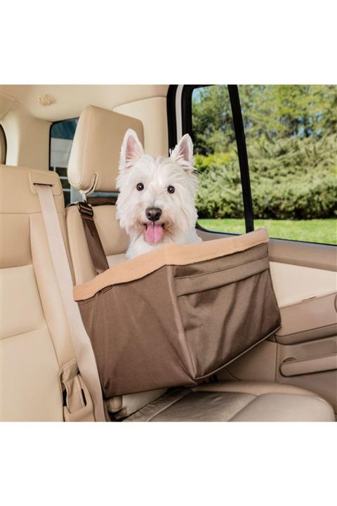 PetSafe Happy Ride Köpek Otokoltuğu 11 Kiloya Kadar Kahverengi Ptv17-16868