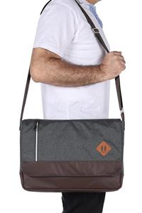 Strong Bag Unisex Füme Laptop Bölmeli Omuz Askılı Postacı Çantası