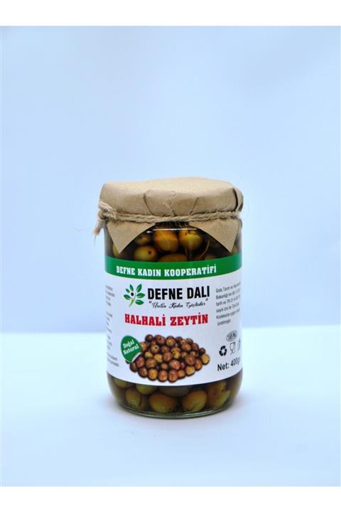 DEFNE DALI Doğal Tarladan Halhali Zeytin (400 Gr)