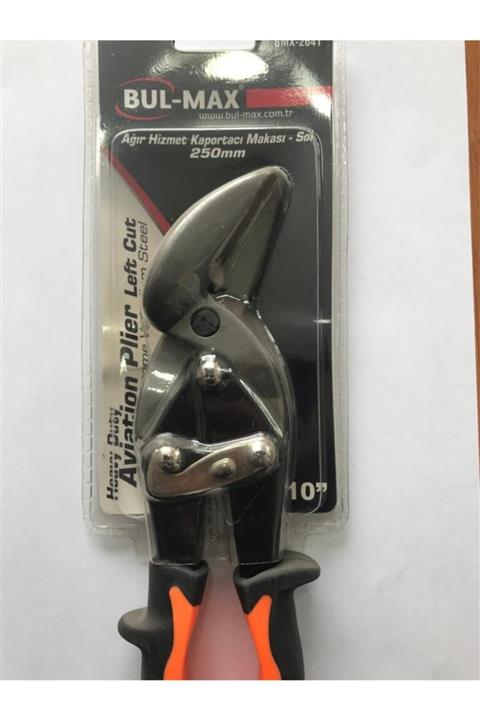 BulMax 10'' Sol Ağır Hizmet Kaportacı Makası 250mm Bmx-2641