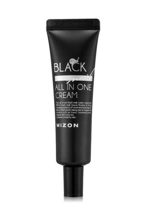 Mizon Black Snail All In One Cream Tube - Siyah Salyangoz & Siyah Bitki Ekstreli Premium Bakım Kremi