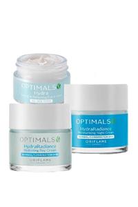 Oriflame Optimals Optimals Hydra Radiance Nemlendirici Gündüz- Gece - Göz Çevresi Krem Seti