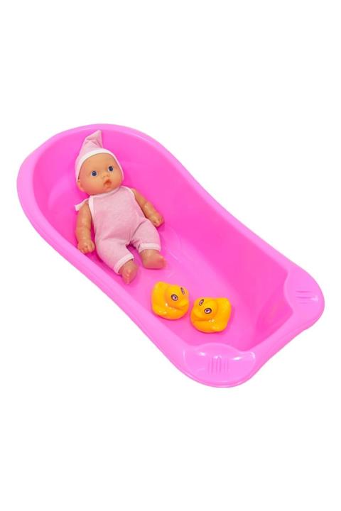 Can İthalat Bornozlu Küvetli Bebek