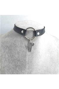 Fugusugu Lonely Cactus Choker (tasma)