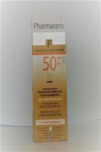 Pharmaceris Spf 50 Ivory Protective Corrective Foundation Fluide 50 ml