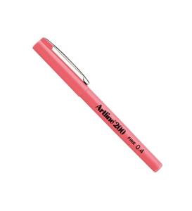 artline Ek-200n Fine Writing Pen 0.4 Mm İnce Keçe Uçlu Kalem Pembe 12 Li (1 Paket 12 Adet)