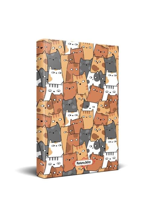 Halk Kitabevi Yaramaz Patiler - Kedi Temalı Planlama Defteri